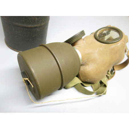 Masque à gaz Français défense passive 39/45 état neuf