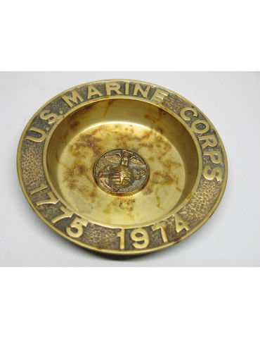 Cendrier en bronze US Marines Vietnam 1775 -1974 ref 388