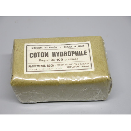 Paquet coton hydrophile armée Francaise 