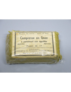 Compresse en gaz armée...