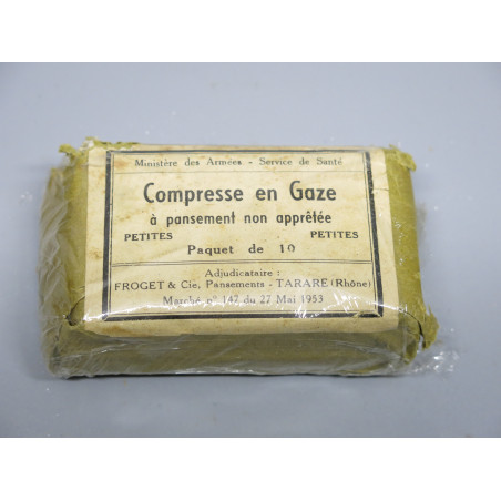 Compresse en gaz armée Francaise
