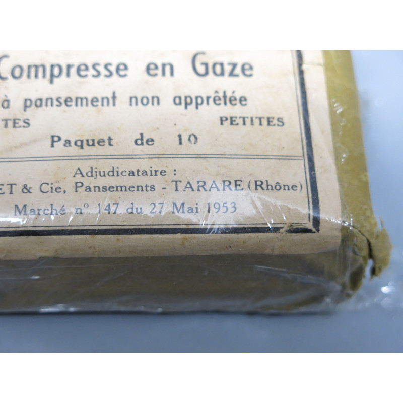 Compresse en gaz armée Francaise 