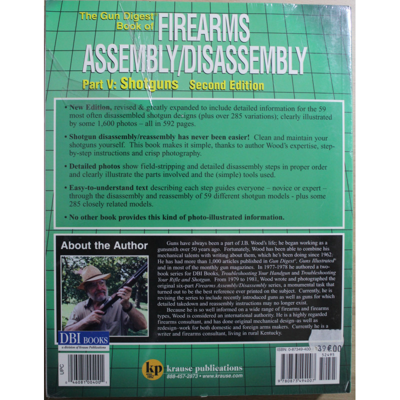 Livre The digest book of Firearms Assembly/Disassembly Part V Livre The digest book of Firearms Assembly/Disassembly Part V