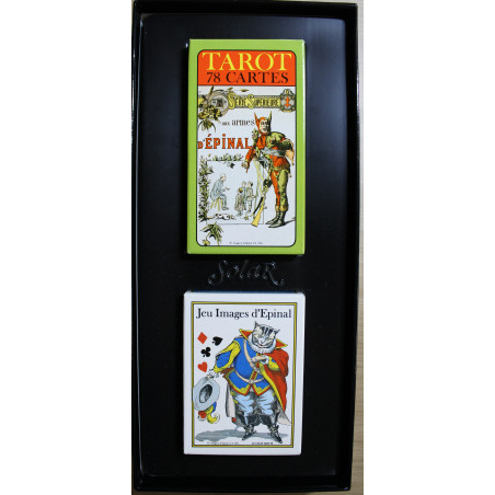 Coffret de jeu de carte de Tarot aux armes d'Epinal et Classique SOLAR