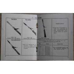 Guide technique sommaire des grenades a fusil antipersonnel de 34mm Mle 1952 MAT 1106