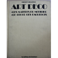 Livre Art Deco : Les maitres du mobilier -  Le décor des paquebots