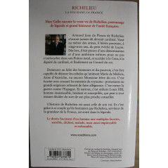 Livre Richelieu La foi dans la France de Max Gallo