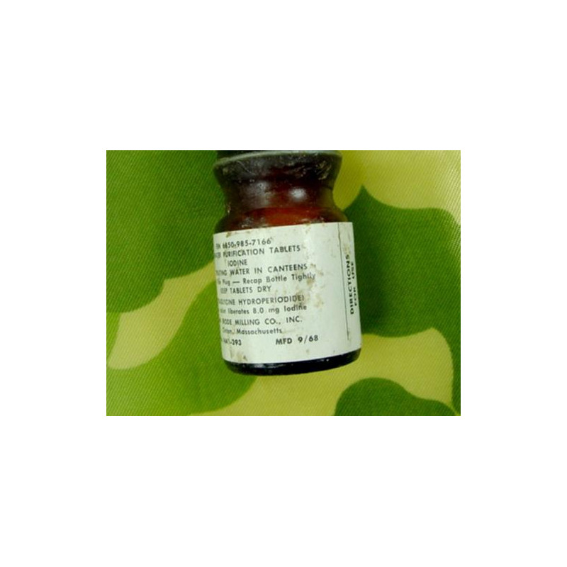 Tablettes purification eau Tablettes purification eau