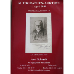 Album Autographen Auktionn 1 April 2006