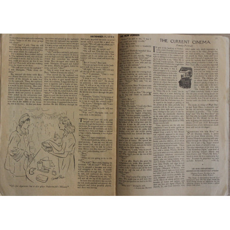 The New Yorker du 9 December 1944 original