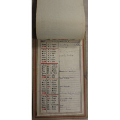 Calendrier Original de l'année 1945