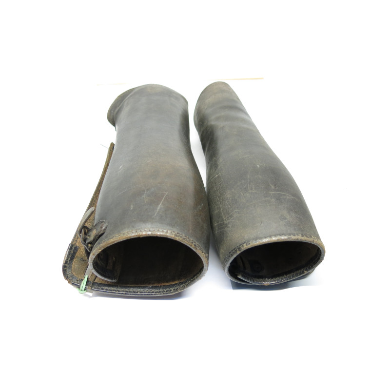 Jambieres cuir officier Gendarmerie ref 265  