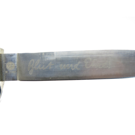 Poignard HJ lame gravée repro ref 369