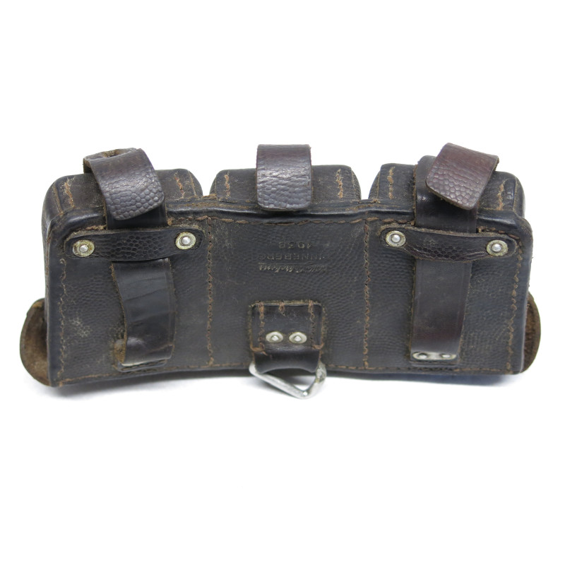 Cartouchiere cuir 98K originale 39/45 Cartouchiere cuir 98K originale 39/45