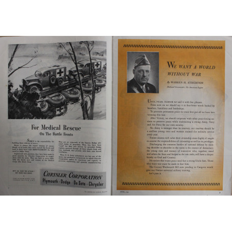 Revue The American Legion Magazine - April 1944