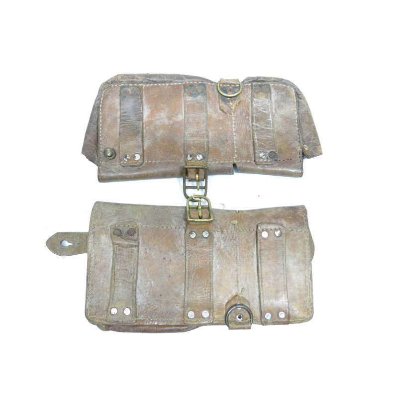 Paire de cartouchières cuir Mas 36 Paire de cartouchières cuir Mas 36