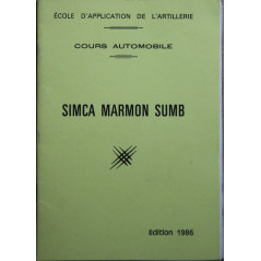 Manuel SIMCA MARMON SUMB edition 1986