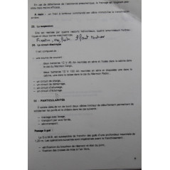 Manuel SIMCA MARMON SUMB edition 1986