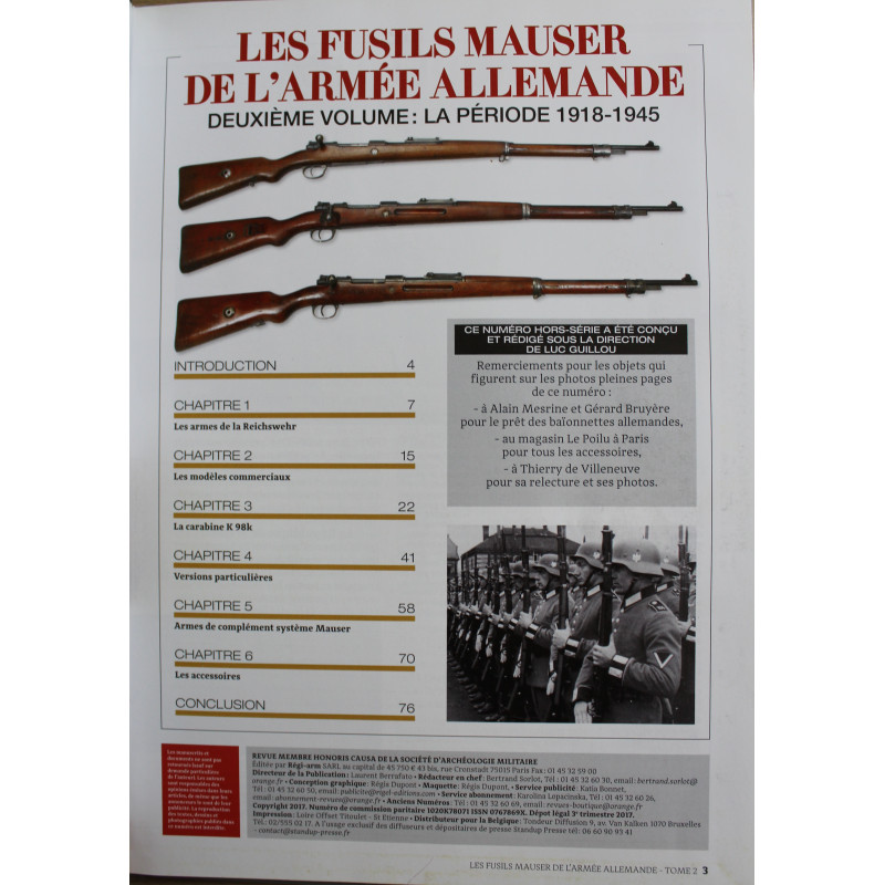 Revue La Gazette des armes HS No 24 : Les fusils Mauser