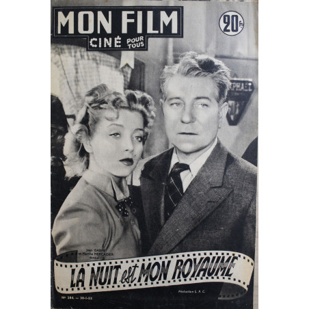 Revue Mon Film ciné pour tous du 30 Janvier 1952