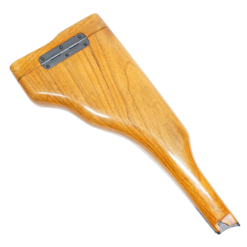 Etui crosse bois Luger P08 finition vernie