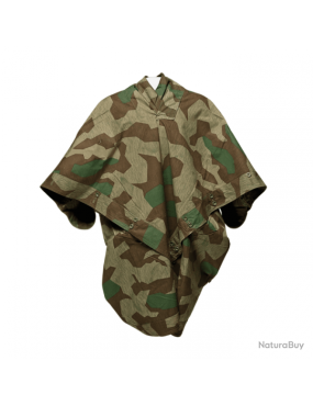 Beau poncho Allemand Wh camouflé original 39/45 ref po 555