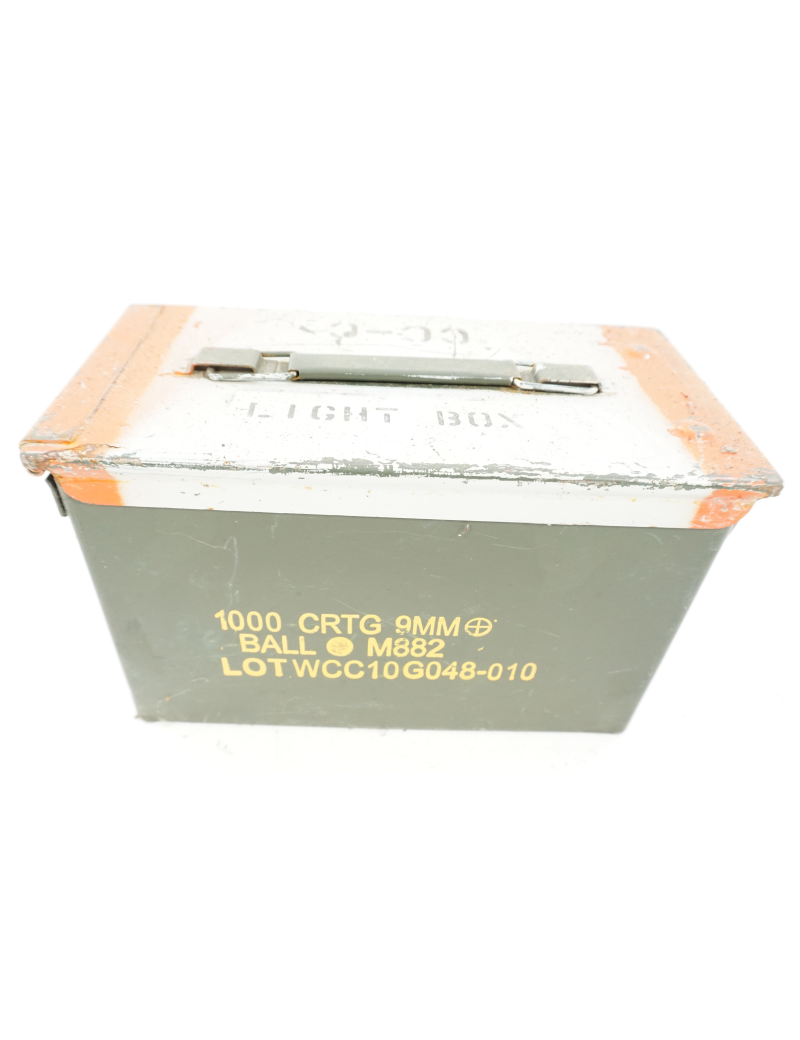 Caisse à Munitions pour 1000 Crtg 9mm ou 100 Cal. 50