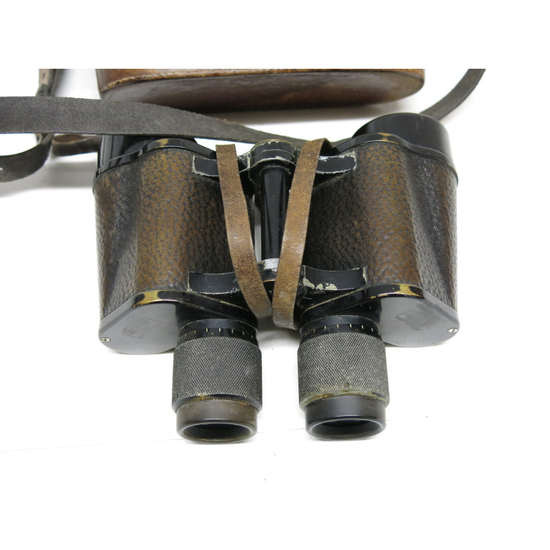 Paire de jumelles Allemande Carl Zeiss Jena 8 x 40 avec etui cuir ref 60 