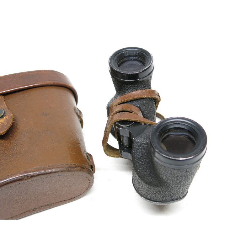 Paire de jumelles M3 US  6 x 30  Westinchouse 1942 avec etui cuir  ref 80  