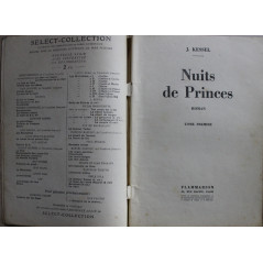 Nuits de Princes de J. Kessel - Select-Collection