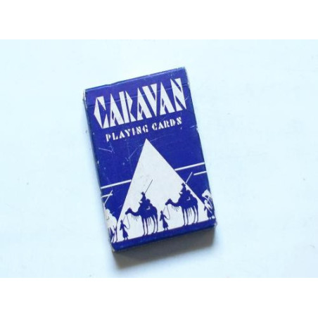 Jeu de carte US Army 39/45 Caravan playing cards bleu box 208