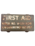 Boîte Originale US "First Aid - For emergency Use only" de véhicule et Jeep WW2