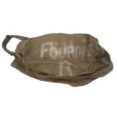 Sac de paquetage du soldat R. Fournier de l'armée française - époque Algérie/Indochine