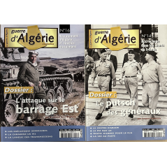 Lot de 2 Magazines La Guerre d'Algérie No 14 & 16