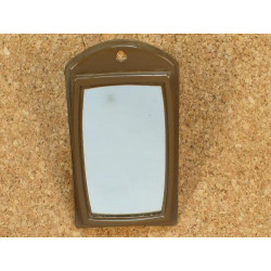 Petit miroir kaki US 39/45