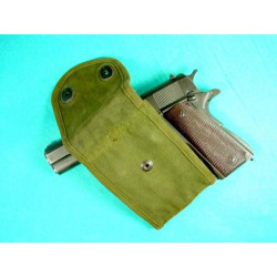 Pouch mag C45 vert arrondie