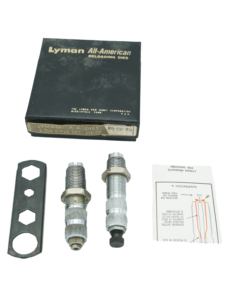 Jeu d'outils Lyman pour 300 Win. Mag.