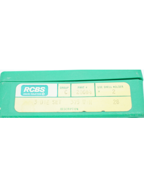 Jeu d'outils RCBS pour 375 Win