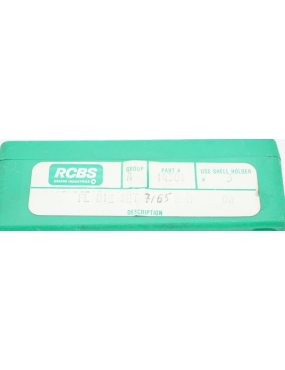 Jeu d'outils RCBS pour 7x65 BM