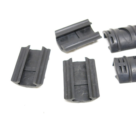 Lot de 4 Caoutchoucs protection de rail 1 pouce  M16 - AR 15 
