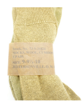 Chaussettes en laine US WW2 originales 1943