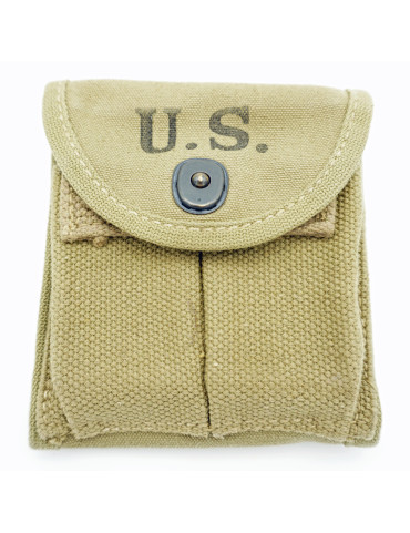 Porte chargeur USM1 original US WW2 - HAMLIR CANVAS GOODS CO 1943