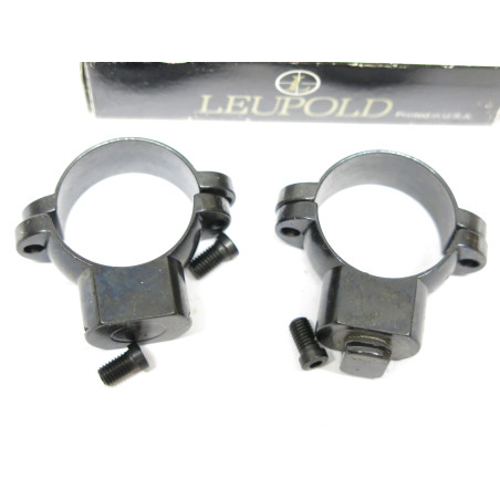 Collier de lunette Leupold acier  diametre 1 pouce ref High 900