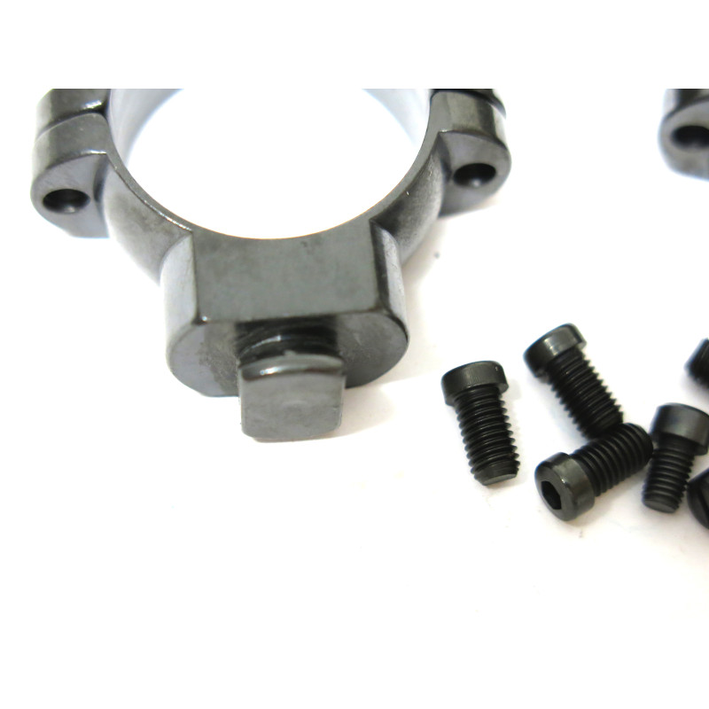 Collier de lunette Leupold acier  diametre 1 pouce ref MED 770