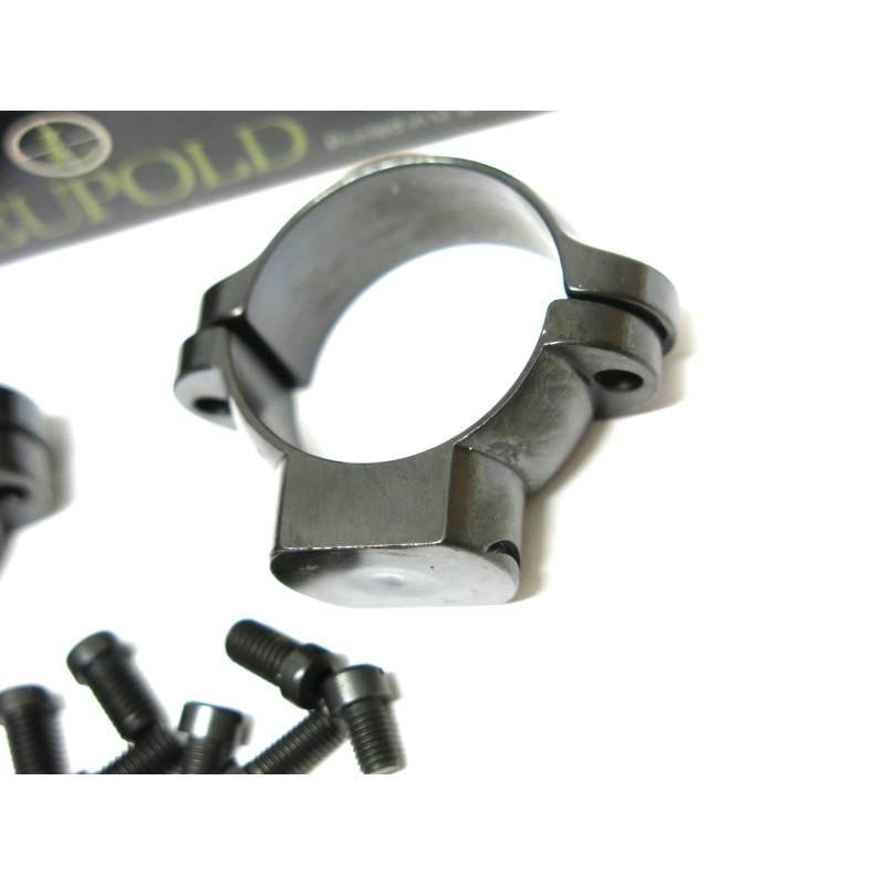 Collier de lunette Leupold acier  diametre 1 pouce ref MED 770