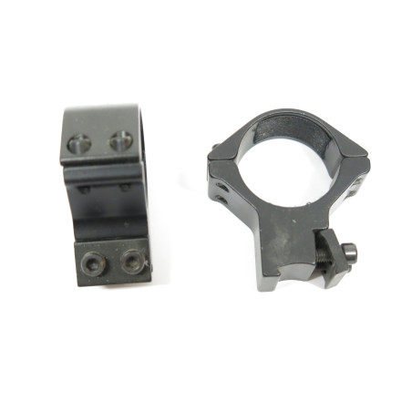 Colliers alu diametre 30 mm rail 11 mm ref 100 