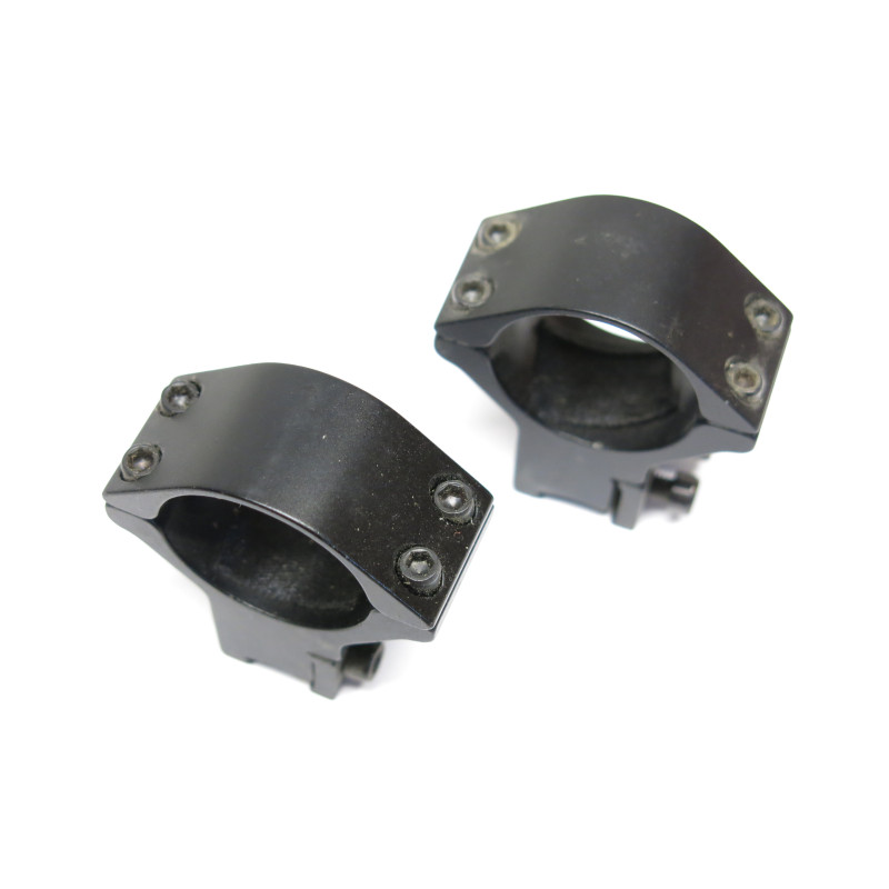 Colliers alu diametre 30 mm rail 11 mm ref 100 