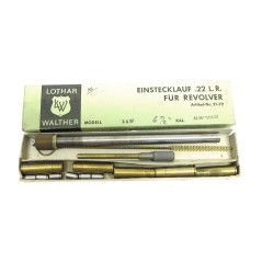 Tube reducteur rayé  Lothar Walther revolver calibre 44 magnum calibre 22 LR   ref 71 canon 6 pouces  1/2 