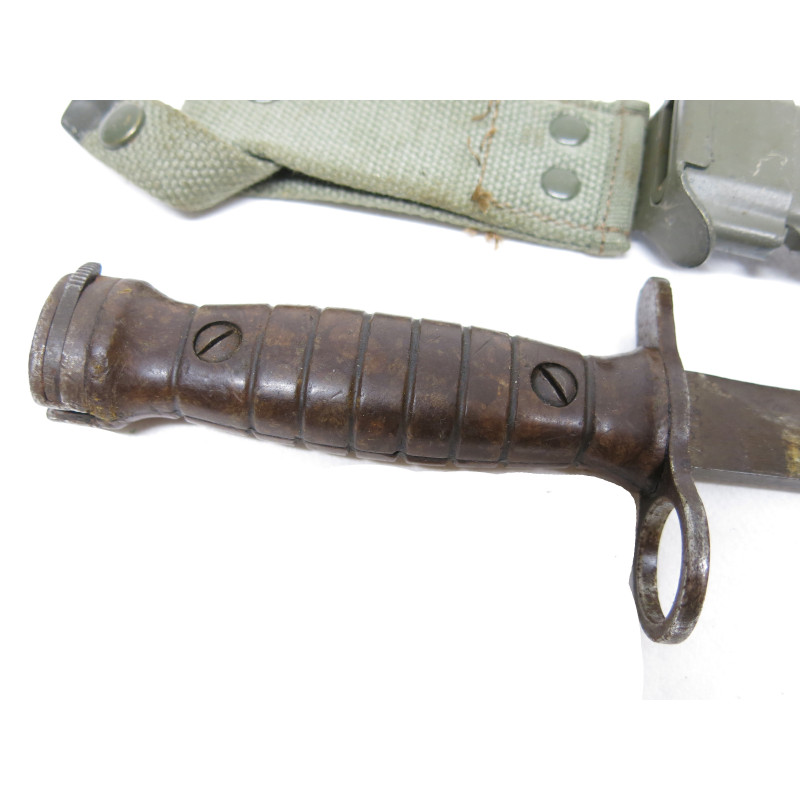 Baionnette fusil BM 59 avec fourreau ref  99