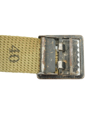 Ceinture de pantalon originale US WW2 - 1944